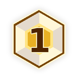 Rank 1 medal