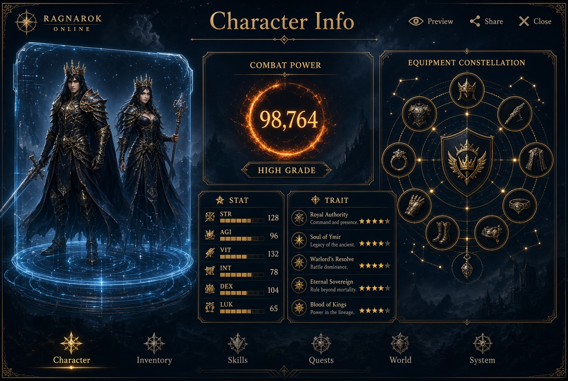 Character Info